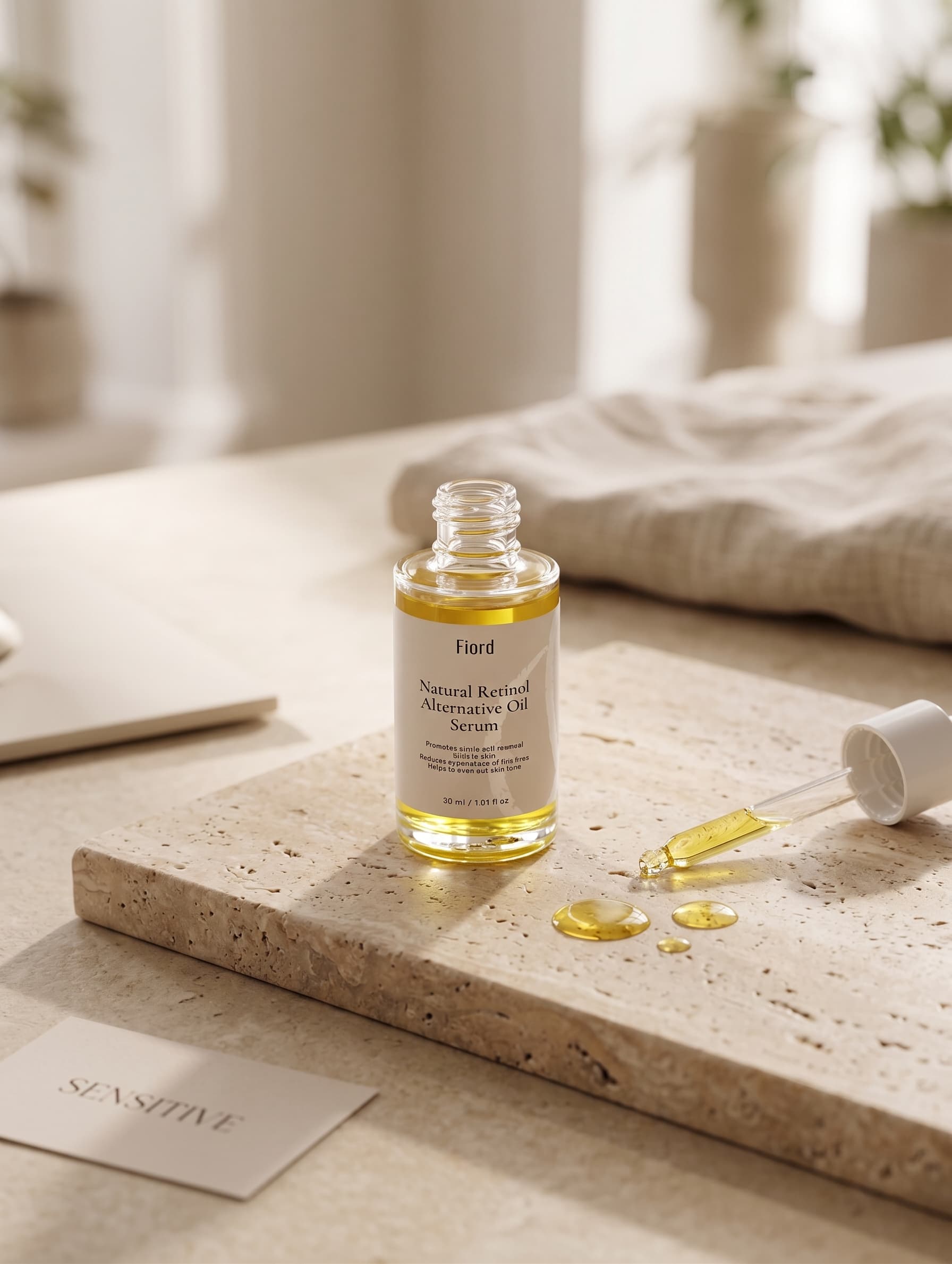 Fiord Bakuchiol Oil Serum | Natural Retinol Alternative